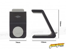 iPhone, Watch & Airpods 3-in-1 Wireless Qi Charging Station by Hyperian (For Apple Devices) (Thumbnail )
