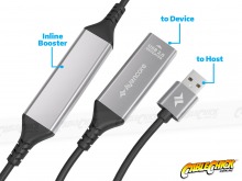 Avencore 20M USB 2.0 Repeater Extension Cable (Type-A Male to Female with Repeater) (Thumbnail )