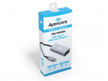 USB to RJ45 Ethernet Network Adapter with USB-C Interface (Thumbnail )