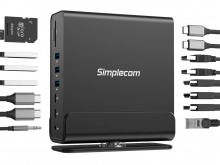 15-in-1 USB-C Triple Display MST Docking Station + 100W PD USB Hub (2x HDMI + DP) (Thumbnail )