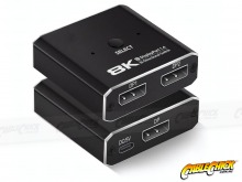 Bi-Directional DisplayPort 1x2 Switch (Supports 8K/30Hz) (Thumbnail )