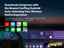 Apple CarPlay & Android Auto Wireless Adapter (Connect Wirelessly to Wired-Only Cars) (Thumbnail )
