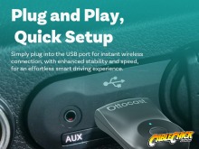 Apple CarPlay & Android Auto Wireless Adapter (Connect Wirelessly to Wired-Only Cars) (Thumbnail )