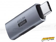 USB4 Type-C Power Meter (Volts, Amps, Watts) 240W 40Gbps (Thumbnail )