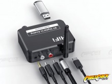 Digital to Analog Audio Converter &  Bluetooth Receiver (BT 5.1 + TOSLINK with Volume Control) (Thumbnail )