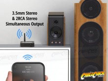 Digital to Analog Audio Converter &  Bluetooth Receiver (BT 5.1 + TOSLINK with Volume Control) (Thumbnail )