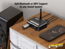 Digital to Analog Audio Converter &  Bluetooth Receiver (BT 5.1 + TOSLINK with Volume Control) (Thumbnail )