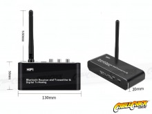 Wireless Bluetooth v5.0 Transmitter, Receiver & DAC (Digital to Analogue Converter) (Thumbnail )