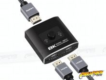 8K Bi-Directional HDMI 2x1 or 1x2 Switch (HDMI 2.1 8K/60Hz) (Thumbnail )
