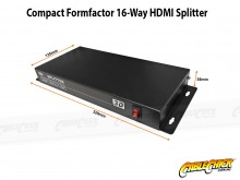Powered 16-Way HDMI 1.4 Splitter & Extender (1080P + 4K @ 30Hz Output) (Thumbnail )