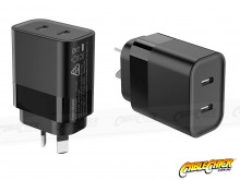 2-Port USB Type-C Wall Charger (3A / 20W) (Thumbnail )
