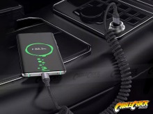 Premium Coiled USB-C Ultra Fast Charging Straight Cable (Thumbnail )