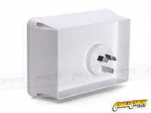 2-Socket Clip-Over Wall Plate Powerboard with 2x USB Charging Ports & Night Light (Thumbnail )