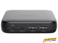 65W 4-Port GaN USB Desktop Charger (2x USB-C & 2x USB-A) (Thumbnail )