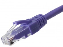0.3m CAT6 Patch Cable (30cm Purple)