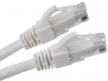 0.5m CAT6 RJ45 Ethernet Cable (White) (Thumbnail )