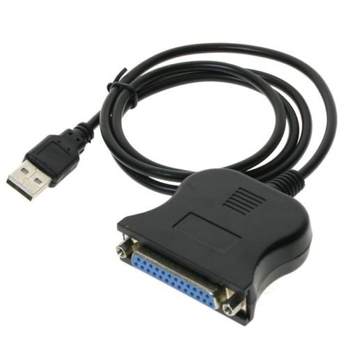 0.8m USB to 25-Pin Parallel Printer Cable Converter (Photo )