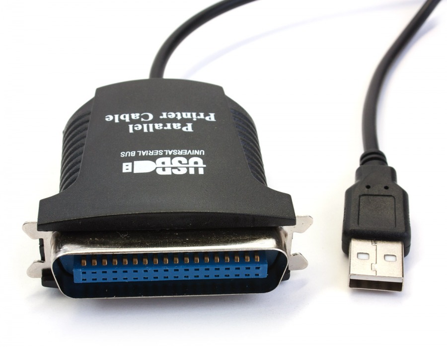 0.8m USB to 36-Pin Parallel Printer Cable Converter (Photo )