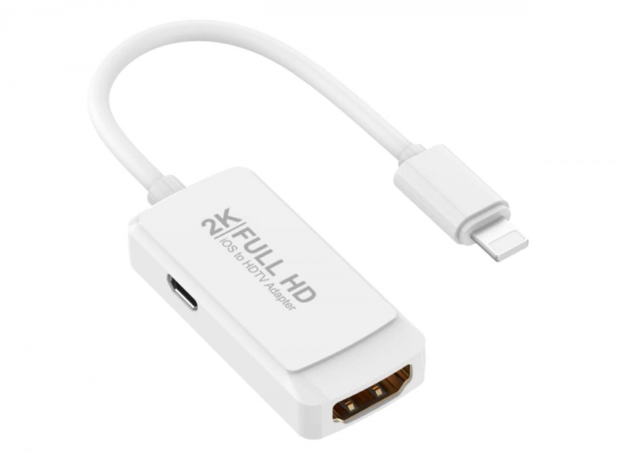 10cm Apple Lightning to HDMI Adaptor Cable (Photo )