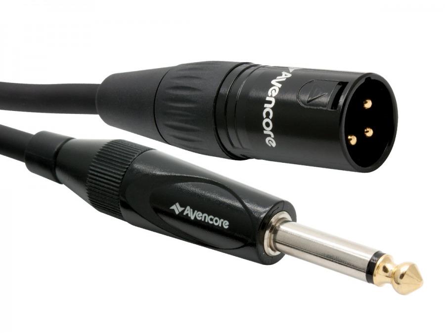 10m Avencore Platinum XLR to 1/4" Cable (Male to Male) (Photo )