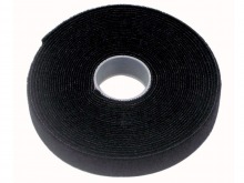 10m Reel of Hook-and-Loop Cable Tie - Black (Thumbnail )