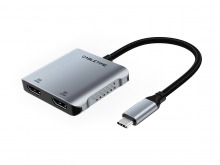 USB-C to 8K HDMI + 100W PD & USB-A (Single 8K/30 or Dual 4K/60 HDMI)