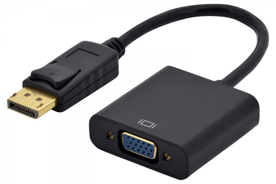15cm DisplayPort to VGA Cable Adapter (Male to Female) (Photo )