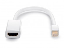 15cm Mini-DisplayPort to HDMI Cable Adapter (Male to Female) - Thunderbolt 2 Socket Compatible (Thumbnail )