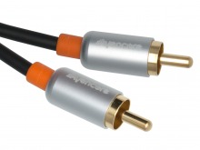 1.5m Avencore Crystal Series Digital Coaxial Cable & CVBS Composite Video Cable