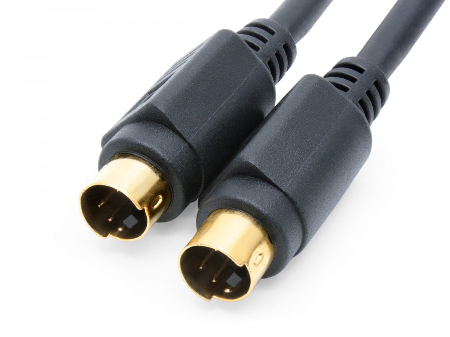 1.5m S-Video Cable (Male to Male S-Video Lead) (Photo )