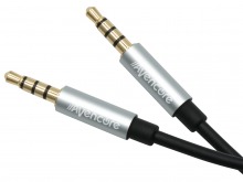 1m Avencore Crystal Series 4-Pole TRRS 3.5mm Cable (Thumbnail )