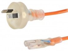 1m IEC C7 Medical Power Cable (IEC-C7 Appliance Power Cord)