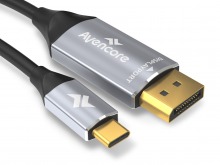 1m USB Type-C to DisplayPort Cable (4K/60Hz - Thunderbolt Compatible)