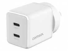 2-Port USB Type-C Wall Charger (3A / 35W)