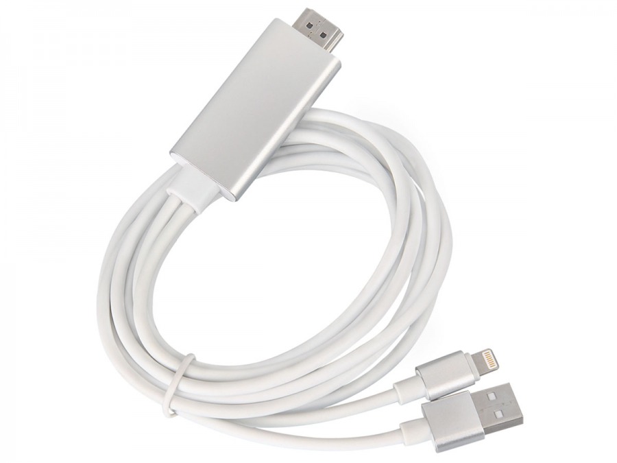 2m Apple Lightning Connector to HDMI Cable with Device Charging (Photo )
