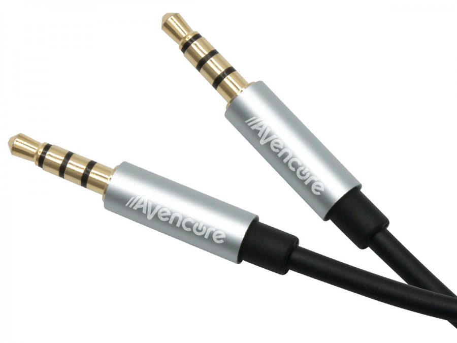 2m Avencore Crystal Series 4-Pole TRRS 3.5mm Cable (Photo )