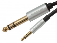 2m Avencore Crystal Series 3.5mm to 6.5mm Stereo Audio Cable (Thumbnail )