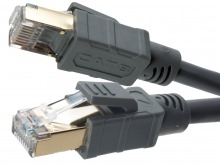2m CAT8 Specialist RJ45 SSTP Ethernet Cable (40Gbps/2GHz, 26AWG - Dark-Grey) (Thumbnail )