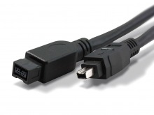 1.5m Firewire 1394 Cable 4P to 9P (Firewire 400, i.Link)