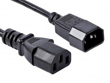 2m IEC Power Extension Cable (IEC-C13 Female to C14 Male) (Thumbnail )
