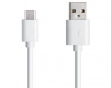2m Micro USB 2.0 Hi-Speed Cable (A to Micro-B 5 Pin - WHITE) (Thumbnail )