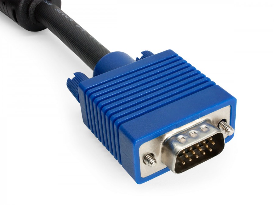2m VGA Cable (Male to Male) (Photo )