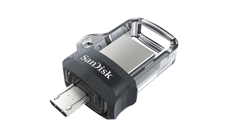 32GB SanDisk Ultra Dual USB 3.0 Drive with USB Type-A & Micro USB Interfaces (Photo )