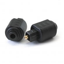 3.5mm Mini-TOSLINK to TOSLINK Digital Optical Adaptor (Photo )