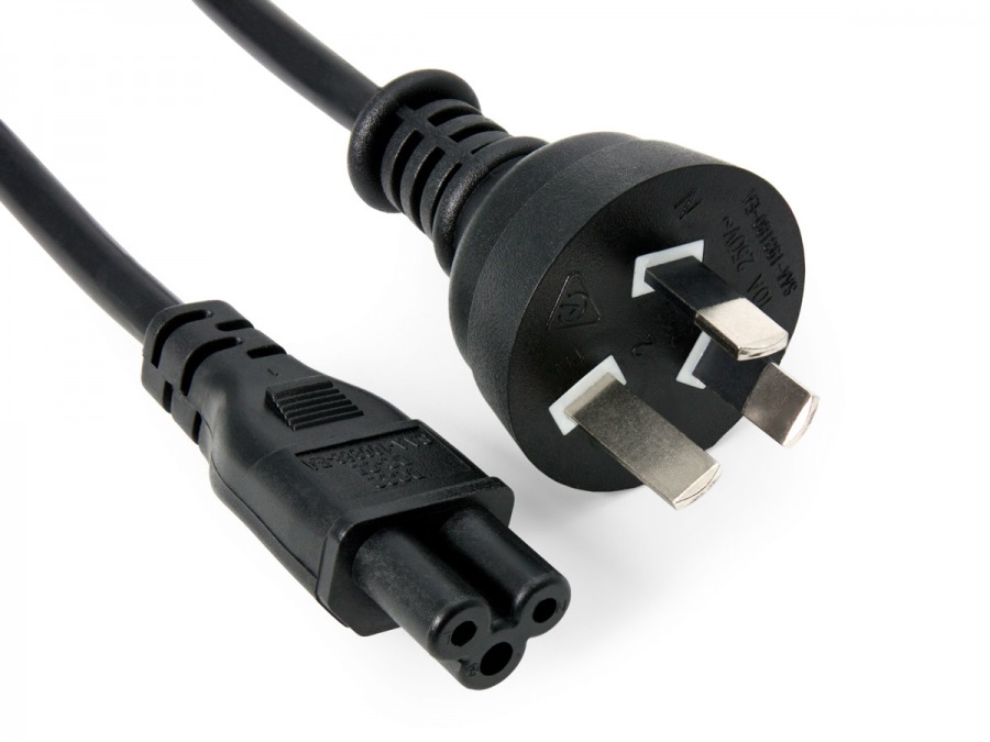 3m IEC C5 Power Cable (IEC-C5 Appliance Power Cord) (Photo )
