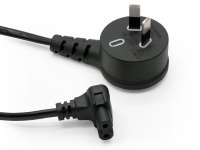 3m IEC C7 Power Cable (Right-Angled on Both Ends)