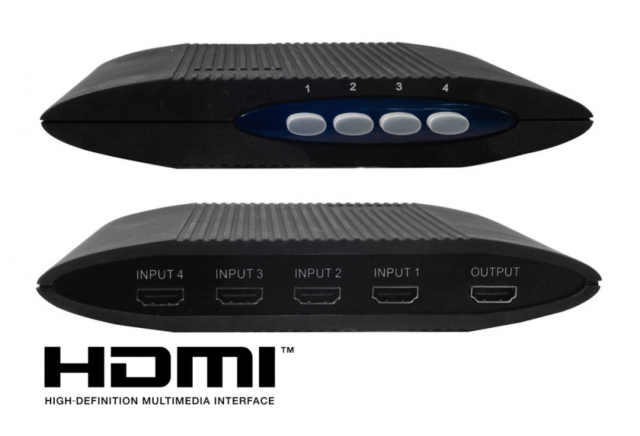 4-Port HDMI Switcher