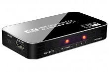 4-Port Powered HDMI 2.0 Switch (UltraHD 4K @ 60Hz) (Thumbnail )