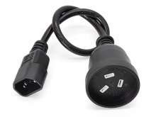 40cm UPS Power Cable Adapter (240v Mains Female to IEC-C14 Male)