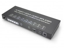 4K HDMI Video Wall Controller with Remote (Video Splice 2x2, 3x1, 4x1) (Thumbnail )